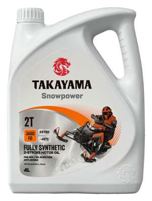 TAKAYAMA Snowpower 2T TC FD 4л пластик